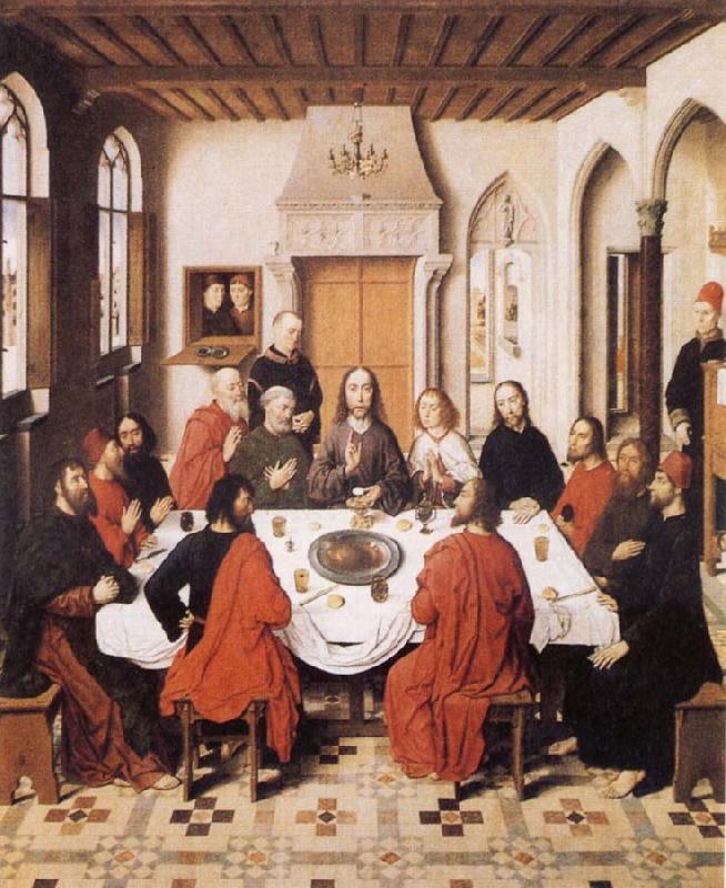 Dieric Bouts Last Supper Germany oil painting art
